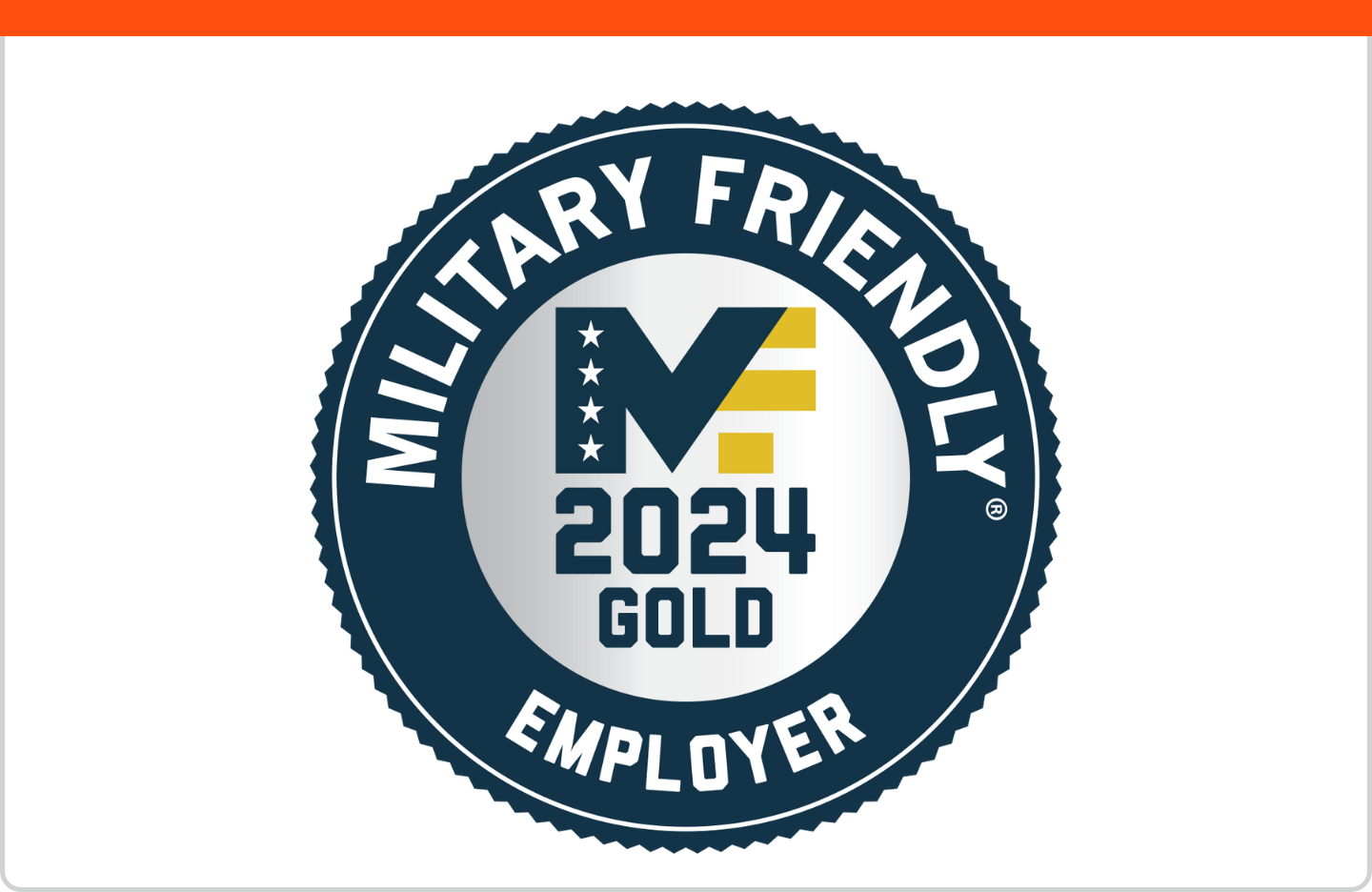 2024 Military Friendly Employer logo