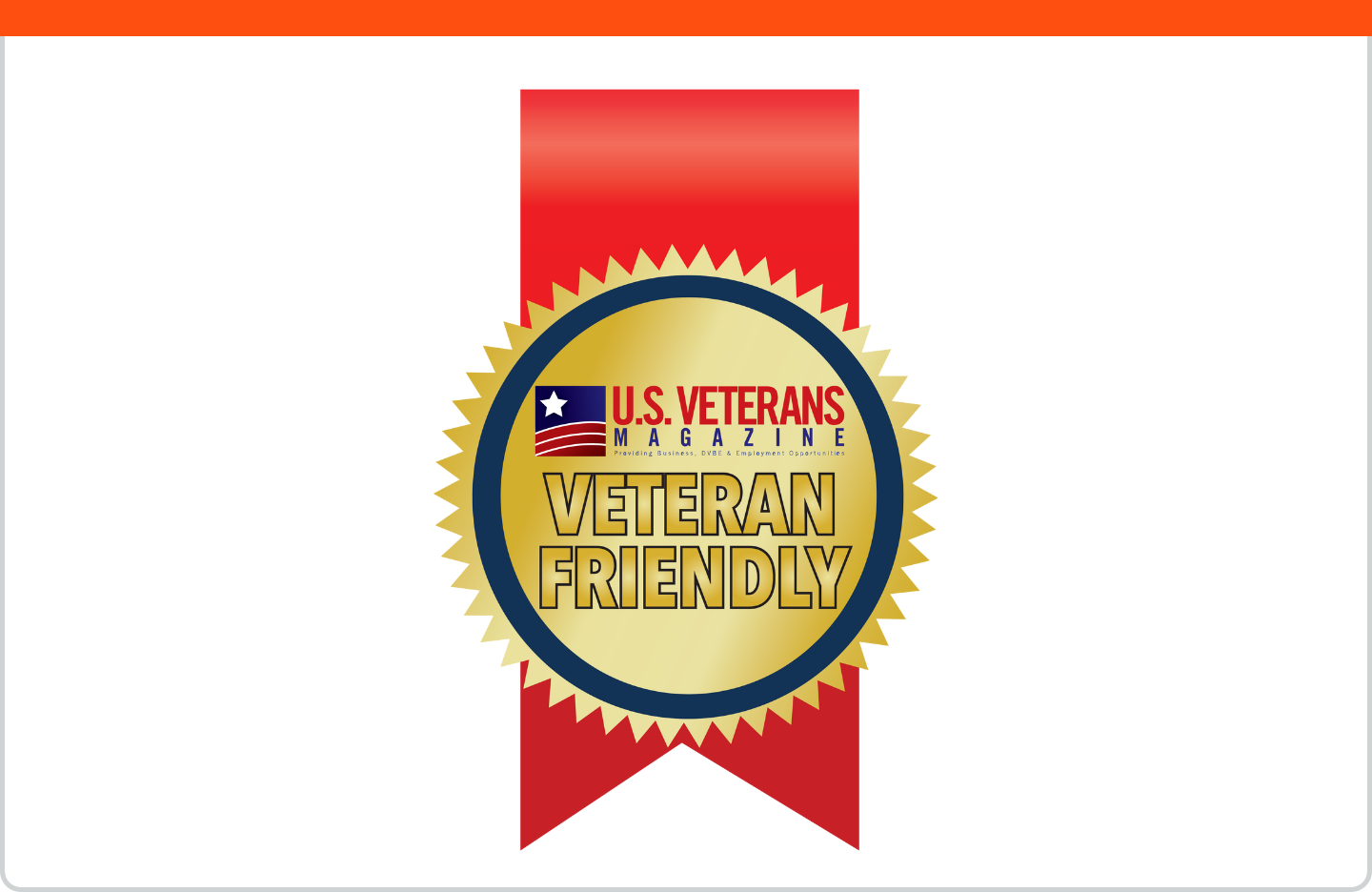 U.S. Veterans magazine veteran friendly logo