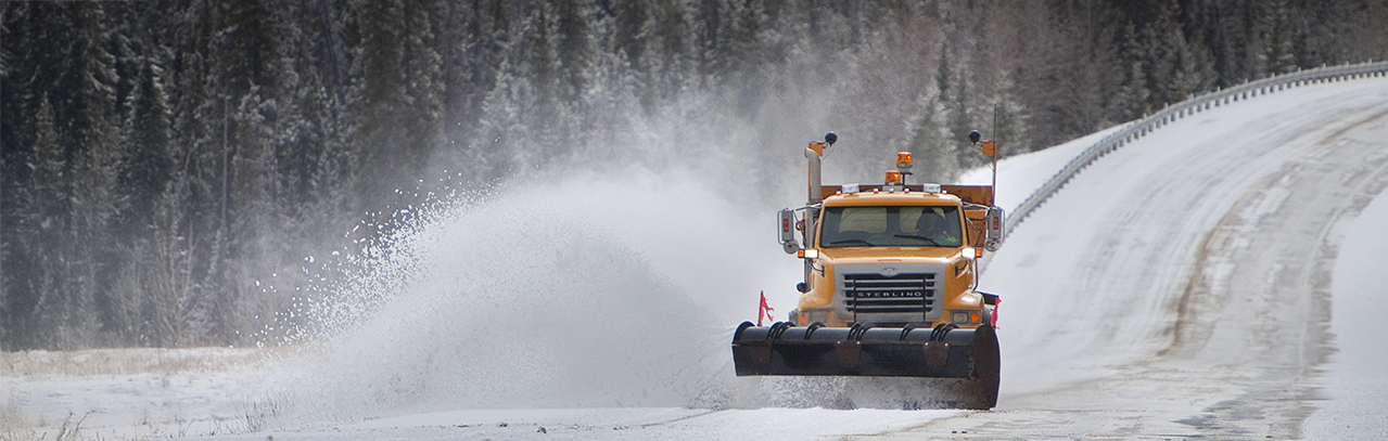 Déneigement et entretien des routes. Canada, 2011.