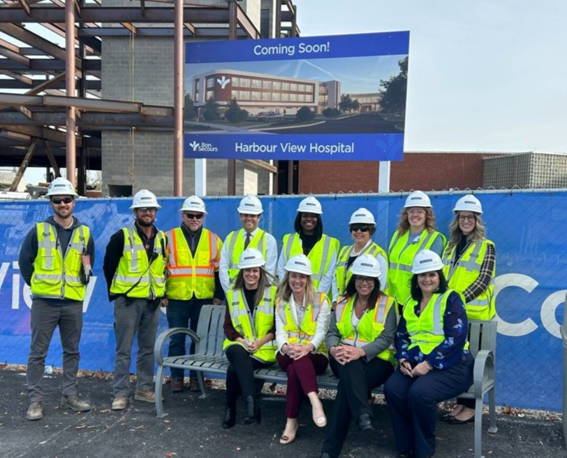 Harbour View Medical Center Topping off Ceremony Suffolk VA