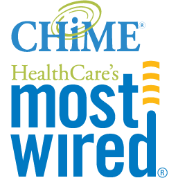 Chime HealthCare's most wired award