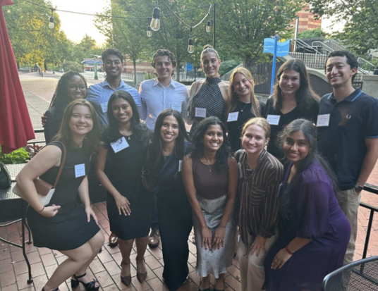 OLDP associates smiling for a group picture