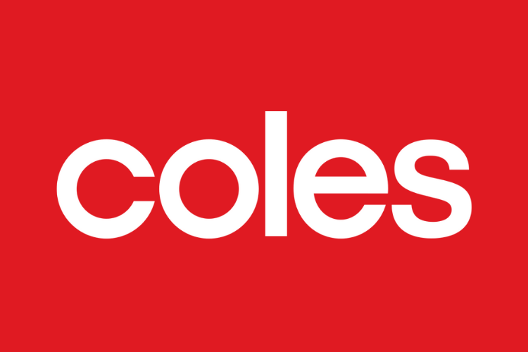5 Coles team members celebrating pride with colorful balls
