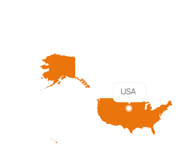 USA office map