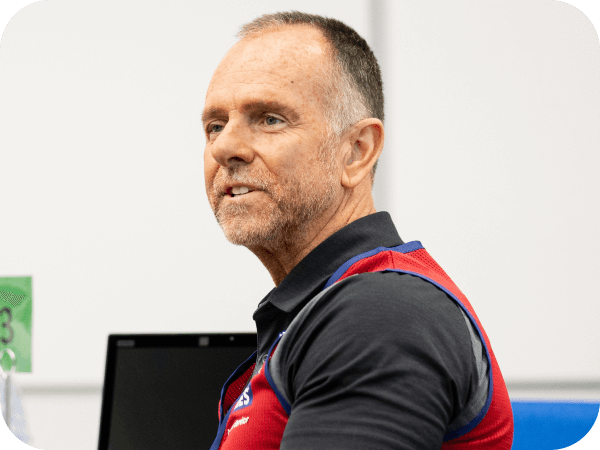 Corporate associate enjoying a training session