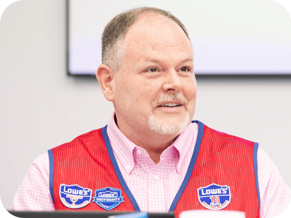 Corporate associate enjoying a training session