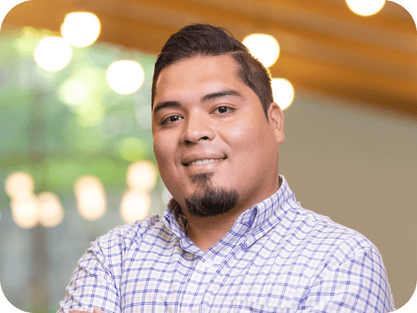 Corporate associate confident about his work