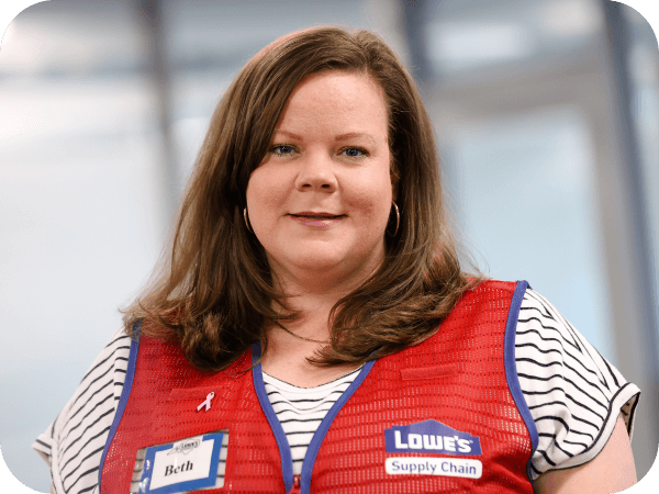 Supply Chain associate working in office