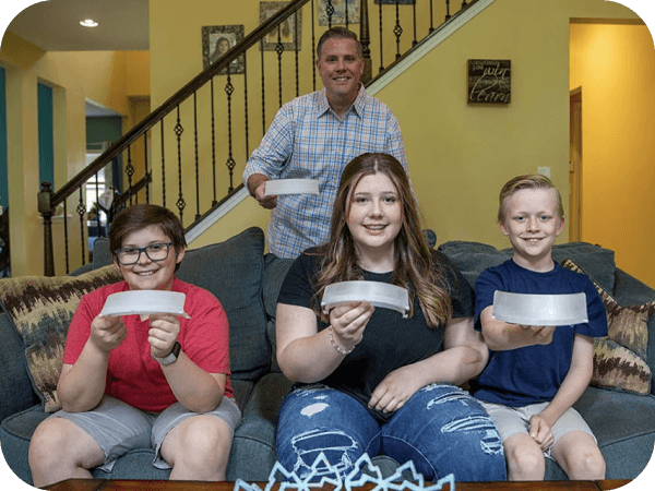 Tech associates, families create PPE for healthcare workers using 3D printers