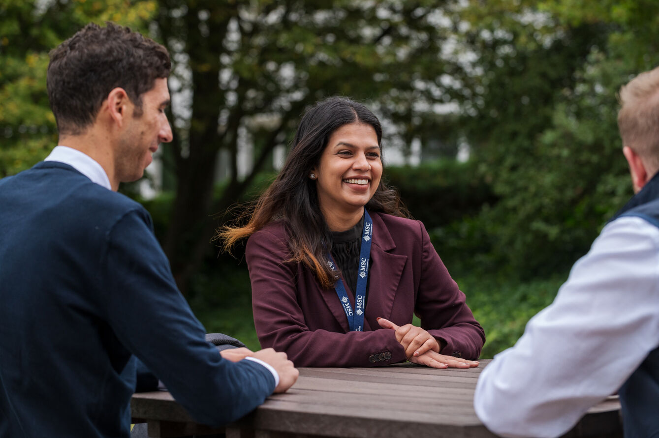 MSC Cruises commercial team collaborating on sales, marketing, and revenue management