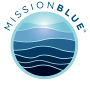 Mission Blue logo – MSC Foundation partner focused on ocean conservation and marine protection
