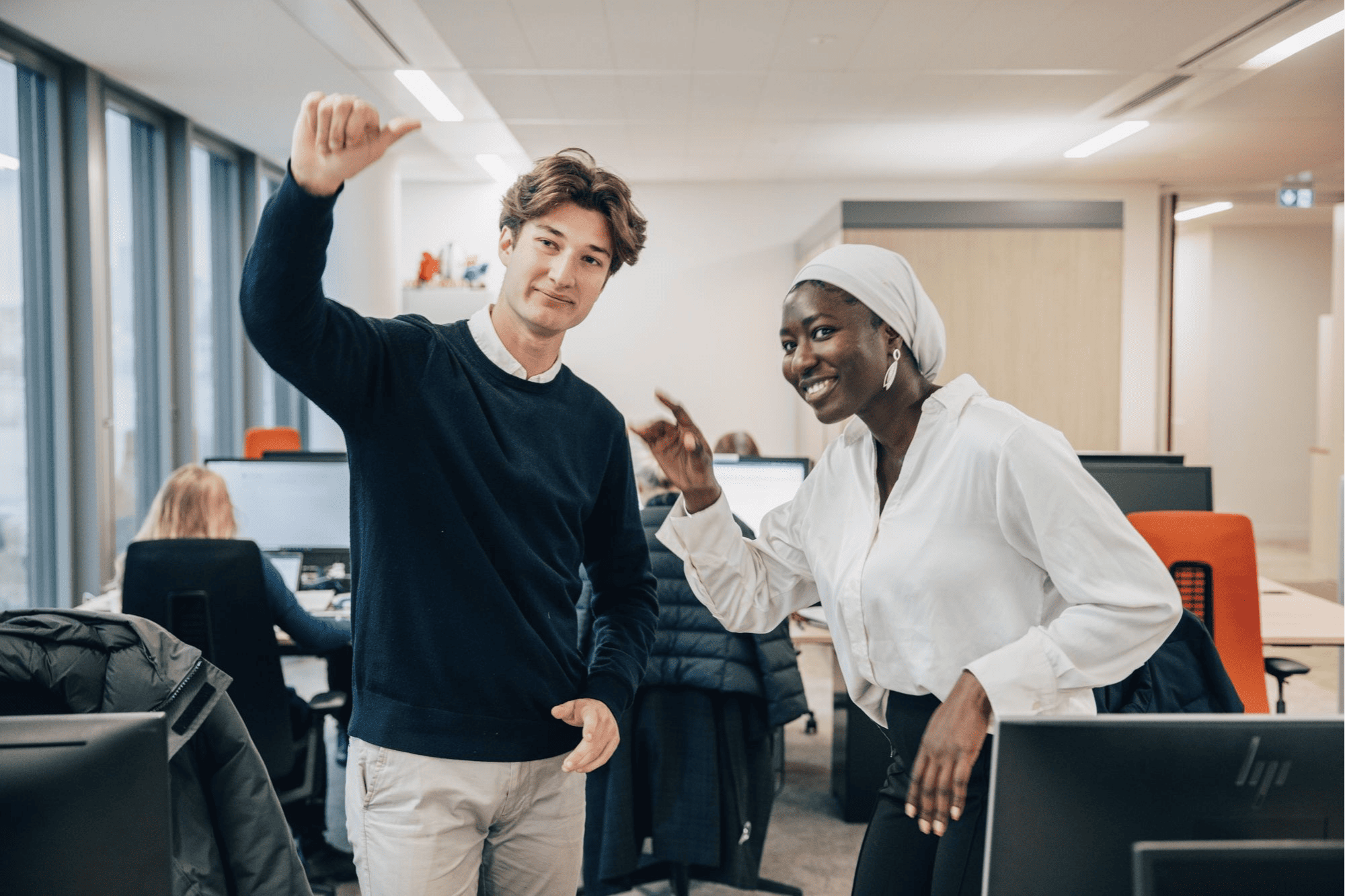Explore our vibrant open-plan office space where collaboration meets comfort. Professional workstations designed for the modern agile workforce.