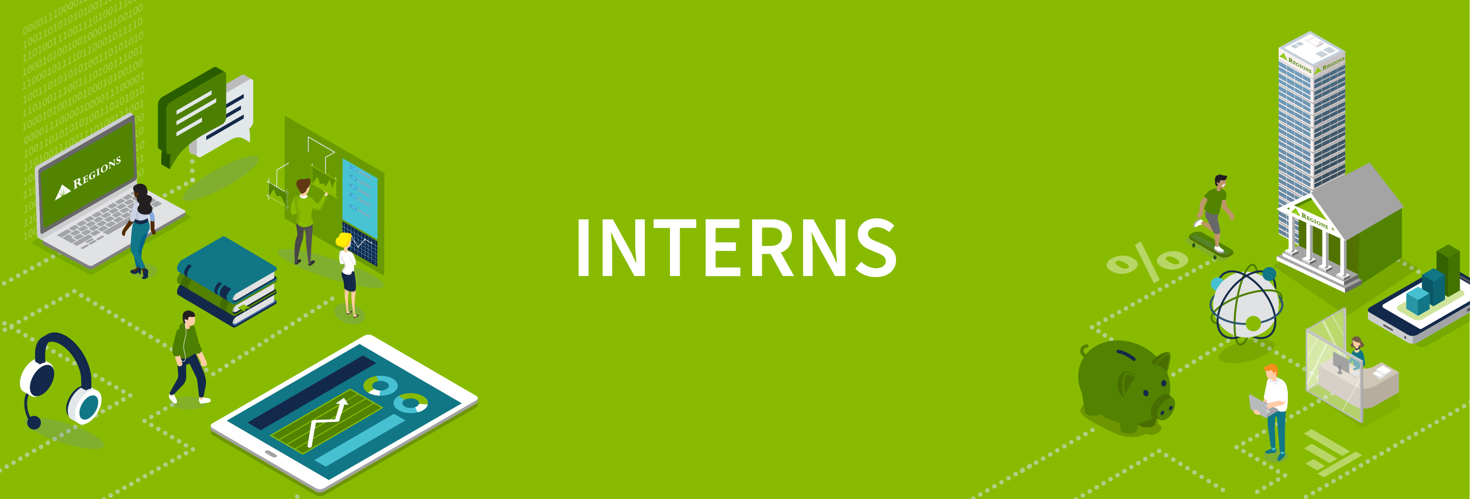 Explore Careers for Interns at Regions