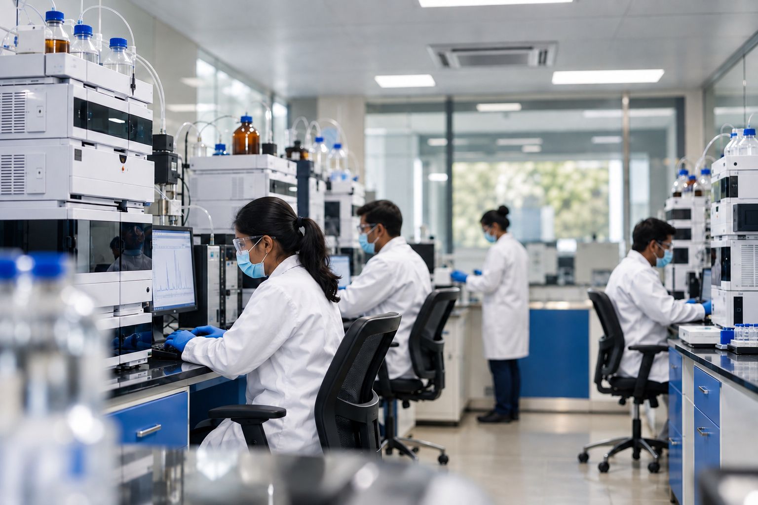 Symbio laboratory interior