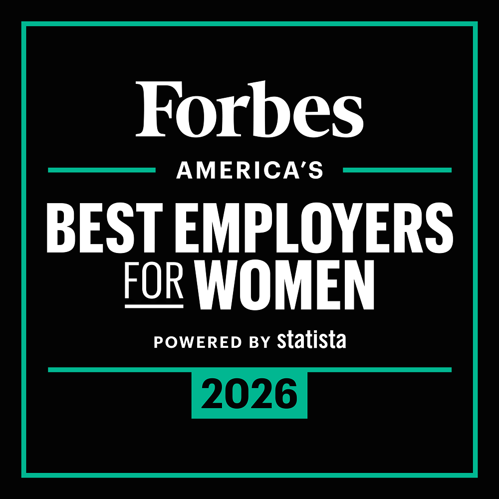 Forbes Best Employers for Women award